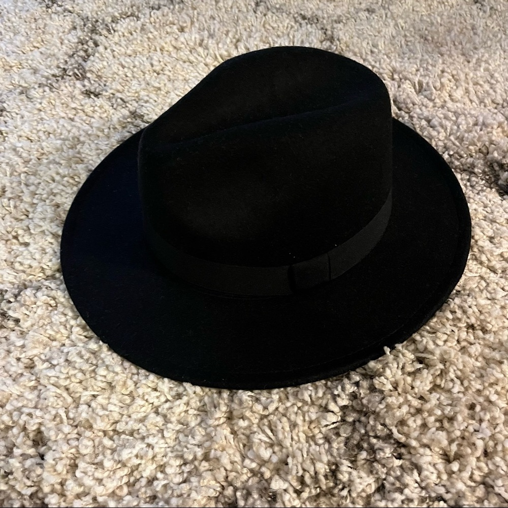 Black Fedora Hat